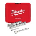 Milwaukee 48229044 - 25 Piece 1/4" SAE/Metric Drive Ratchet & Socket  Socket Sets