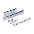 Milwaukee 48229410 - 22 Piece SAE Socket Wrench Set Wrenches