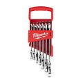 Milwaukee 48229429 - 7 Pieces Flex Head Combination Wrench Set