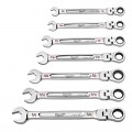 Milwaukee 48229429 - 7 Pieces Flex Head Combination Wrench Set