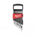 Milwaukee 48229529 - 7pc Metric Flex Head Ratcheting Combination Wrench Set