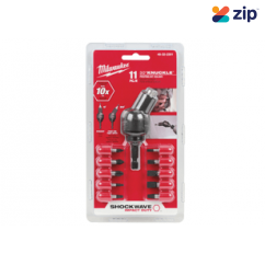 Milwaukee 48322301 30 Degree Pivot Knuckle Angle Drill Attachment With Bits