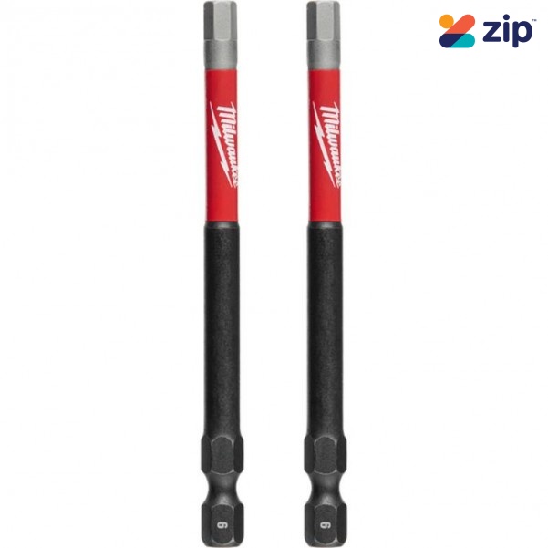 Milwaukee 48324739 - Hex 6mm x 89mm (3-1/2") SHOCKWAVE Power Bit Milwaukee Accessories