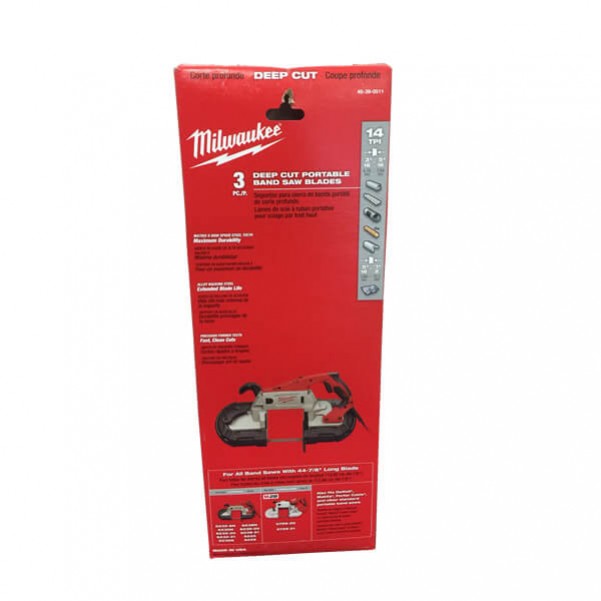 Milwaukee 48390511 - 1140 x 14TPI Portable Deep Cut Bandsaw Blade Milwaukee Accessories