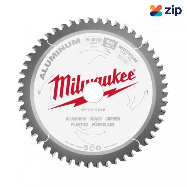 Milwaukee 48404315 - 149MM (5-7/8") 50T Aluminium Circular Saw Blade