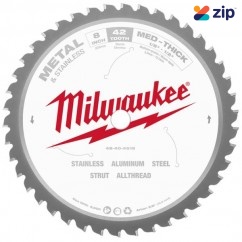 Milwaukee 48404515 - 203MM (8") 42T General Purpose Metal Saw Blade