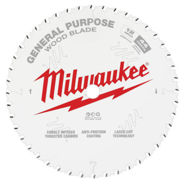 Milwaukee 48408220 - 305mm (12") General Purpose 44T Circular Saw Blade Milwaukee Accessories