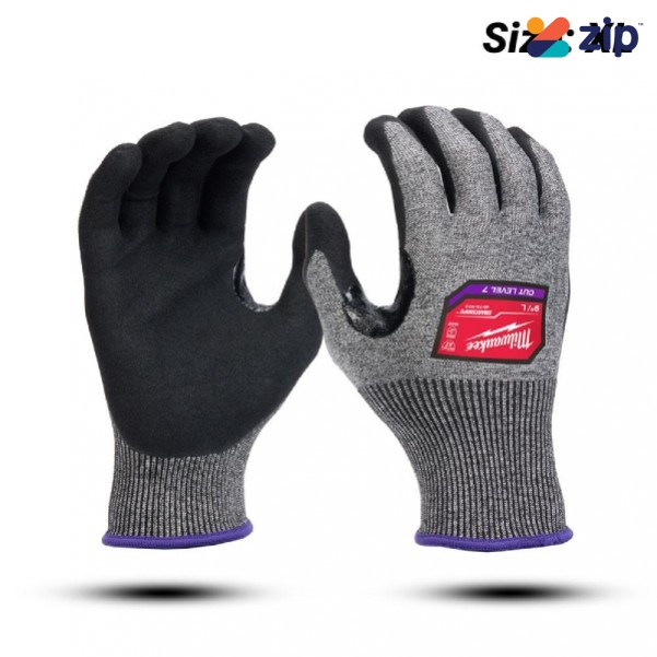 Milwaukee 48737013 - CUT F (7) High Dexterity Nitrile Dipped Gloves (XL) Gloves