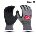 Milwaukee 48737011 - CUT F (7) High Dexterity Nitrile Dipped Gloves (Medium) Gloves