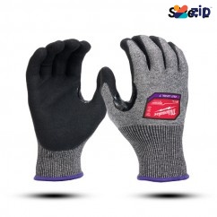 Milwaukee 48737012 - CUT F (7) High Dexterity Nitrile Dipped Gloves (Large)
