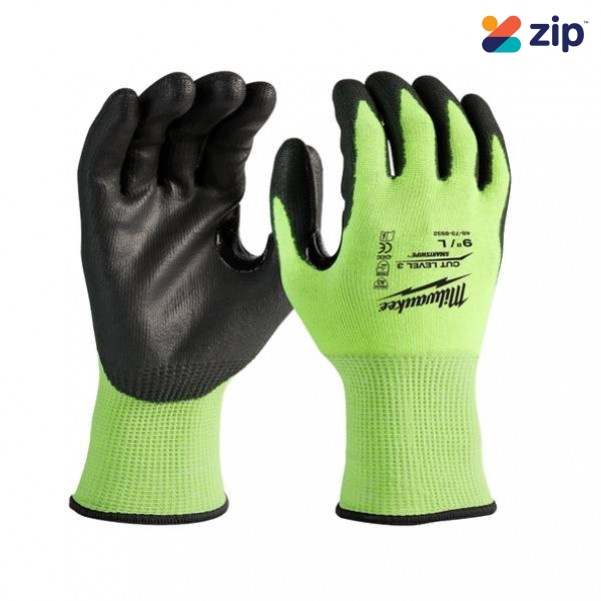 Milwaukee 48738934 - XXL High Visibility Cut Level 3 Gloves Gloves