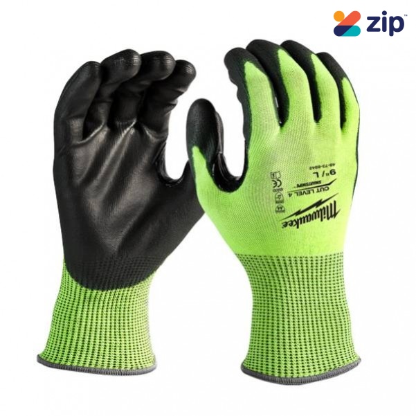 Milwaukee 48738941 - M High Visibility Cut Level 4 Gloves