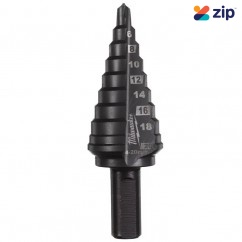 Milwaukee 48899372 - 4mm - 20mm M35 Cobalt Step Drill Bit