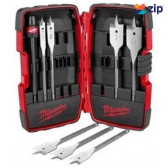 Milwaukee 49220175 - Flat Boring Spade Bit Kit 1/4