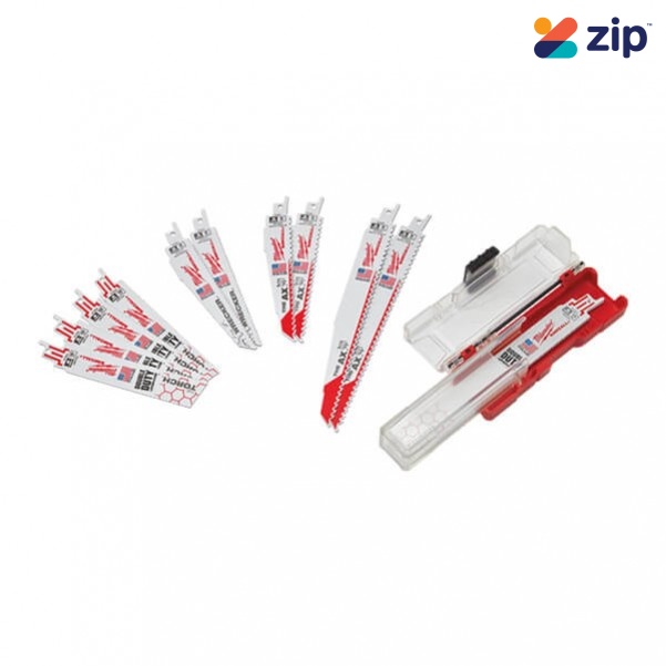Milwaukee 49222229 - 12pc Sawzall Demo Kit  Reciprocating Saw Accessories