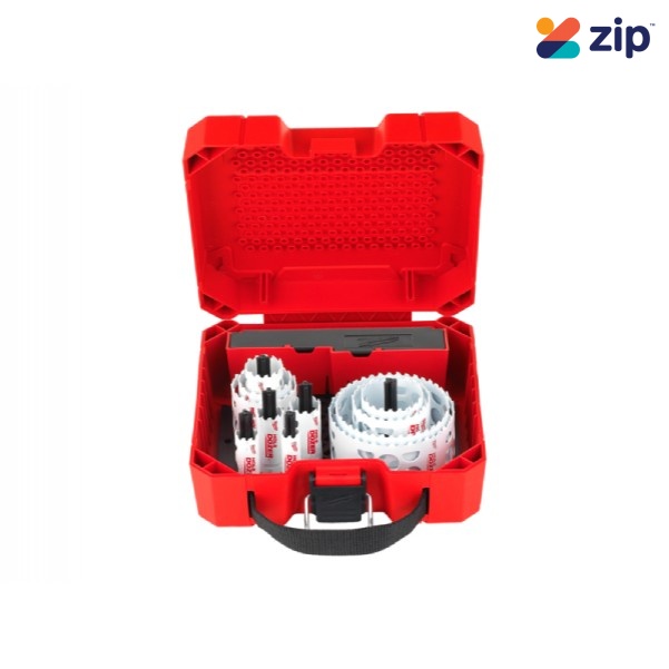 Milwaukee 49224153 -14pce Hole Dozer Hole Saw Kit for Carpenters 