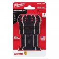 Milwaukee 49251103 - 3-Pack 35mm (1 3/8") OPEN-LOK High Carbon Steel Wood Blade Milwaukee Accessories