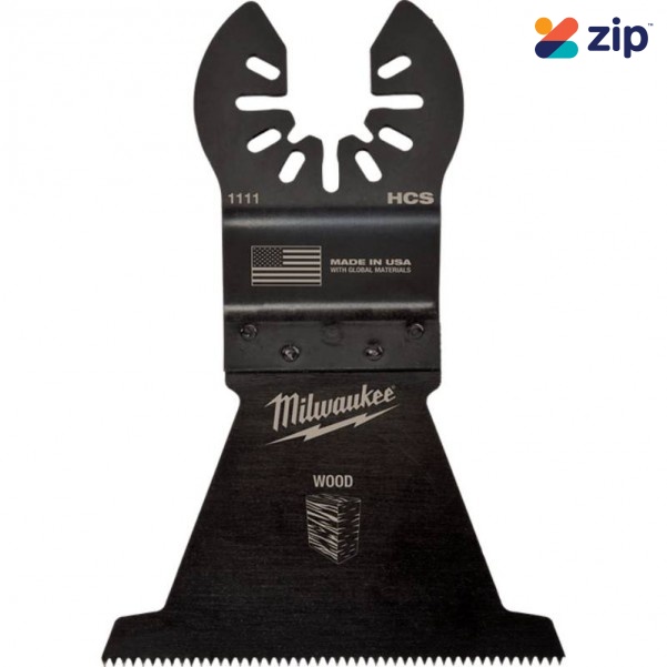 Milwaukee 49251111 - 63.5mm (2-1/2") OPEN-LOK High Carbon Steel Wood Multi Tool Blade Milwaukee Accessories