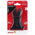 Milwaukee 49251113 - 3-Pack 63.5mm (2 1/2") OPEN-LOK High Carbon Steel Wood Blade