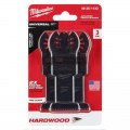 Milwaukee 49251133 - 3-Pack 35mm (1 3/8") OPEN-LOK Japanese Tooth Hardwood Blade Milwaukee Accessories