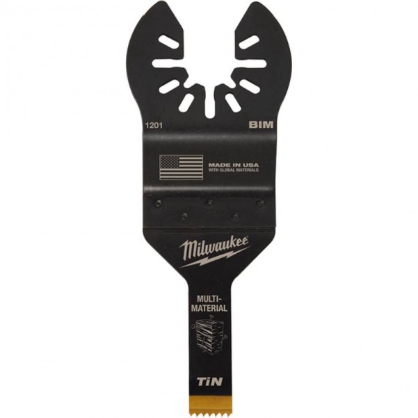 Milwaukee 49251201 - 9.5mm (3/8") OPEN-LOK Titanium Enhanced Bi-Metal Multi-Material Blade Milwaukee Accessories