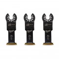 Milwaukee 49251233 - 3-Pack 35mm (1 3/8") OPEN-LOK Titanium Enhanced Bi-Metal Multi-Material Blade Milwaukee Accessories