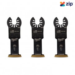 Milwaukee 49251233 - 3-Pack 35mm (1 3/8") OPEN-LOK Titanium Enhanced Bi-Metal Multi-Material Blade Milwaukee Accessories