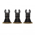 Milwaukee 49251243 - 3-Pack 63.5mm (2 1/2") OPEN-LOK Titanium Enhanced Bi-Metal Multi-Material Blade Milwaukee Accessories