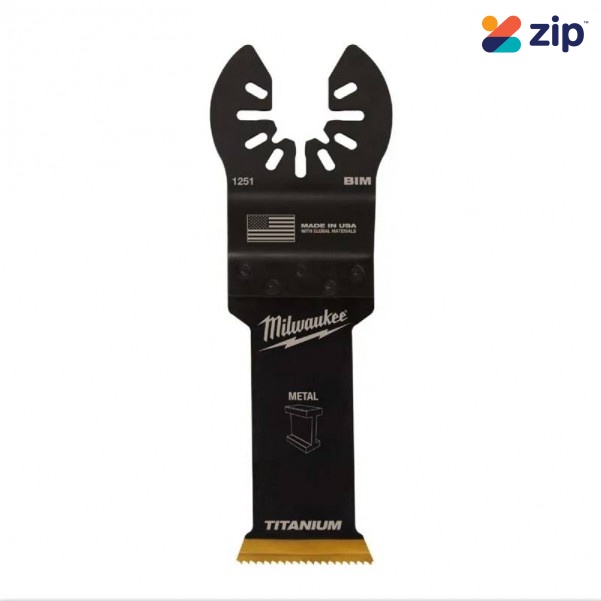 Milwaukee 49251251 - 28mm (1-1/8") OPEN-LOK Titanium Enhanced Bi-Metal Metal Blade Milwaukee Accessories