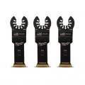Milwaukee 49251253 - 3-Pack 28mm (1-1/8") OPEN-LOK Titanium Enhanced Bi-Metal Metal Blade Milwaukee Accessories