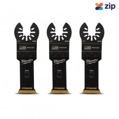 Milwaukee 49251253 - 3-Pack 28mm (1-1/8") OPEN-LOK Titanium Enhanced Bi-Metal Metal Blade Milwaukee Accessories