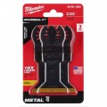 Milwaukee 49251263 - 3-Pack 45mm (1 3/4") OPEN-LOK Titanium Enhanced Bi-Metal Metal Blade Milwaukee Accessories