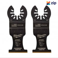 Milwaukee 49251522 - 2-Pack 35mm (1 3/8") OPEN-LOK Extreme Material Titanium Enhanced Carbide Teeth Blade Milwaukee Accessories