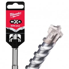 Milwaukee 4932352955 - 16mm x 600mm SDS Plus MX4 4-Cut Drill Bit Masonry - SDS