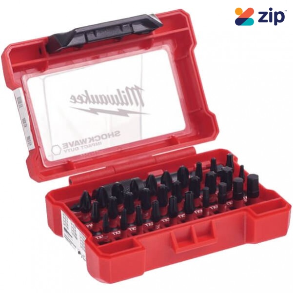 Milwaukee 4932464240 - 32 Piece Impact Duty Shockwave Driver Bit Set