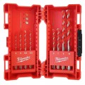 Milwaukee 4932471193 - 8pce Hammer & Rotary Drill Bit Set HSS Drill Bits