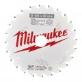 Milwaukee 4932471297 - 184mm (7-1/4") x 30mm 24T Framing Circular Saw Blade Milwaukee Accessories