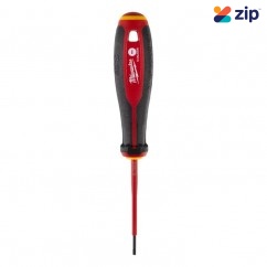 Milwaukee 4932478712 - Slotted 0.4mm x 2.5mm x 75mm VDE Screwdriver