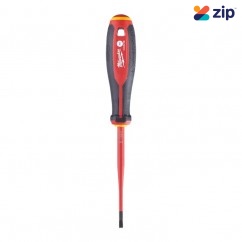 Milwaukee 4932478715 - Slotted 0.8mm x 4mm x 100mm VDE Screwdriver