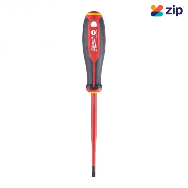 Milwaukee 4932478716 - Slotted 1.0mm x 5.5mm x 125mm VDE Screwdriver