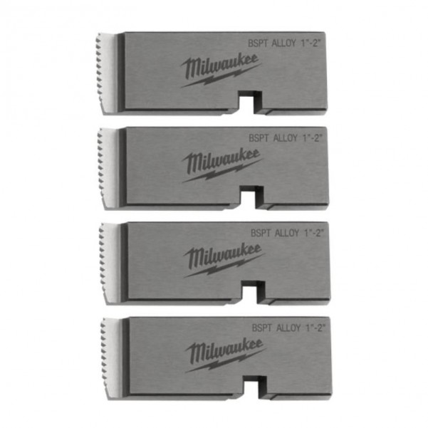 Milwaukee 4932492925 - 1"-2" Alloy BSPT Universal Pipe Threading Die Set Milwaukee Accessories
