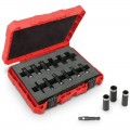 Milwaukee 49664301 - Shockwave 5.5-15mm 1/4 inch-Drive Impact Socket Set