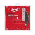 Milwaukee 49937240 - 350mm 14" Diamond Asphalt Green Concrete Segmented Blade