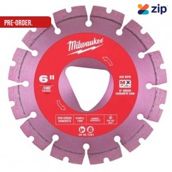 Milwaukee 49937261 - 150mm (6") Green Concrete Purple Diamond Blade 