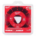 Milwaukee 49937263 - 150mm (6") Green Red Concrete Diamond Blade