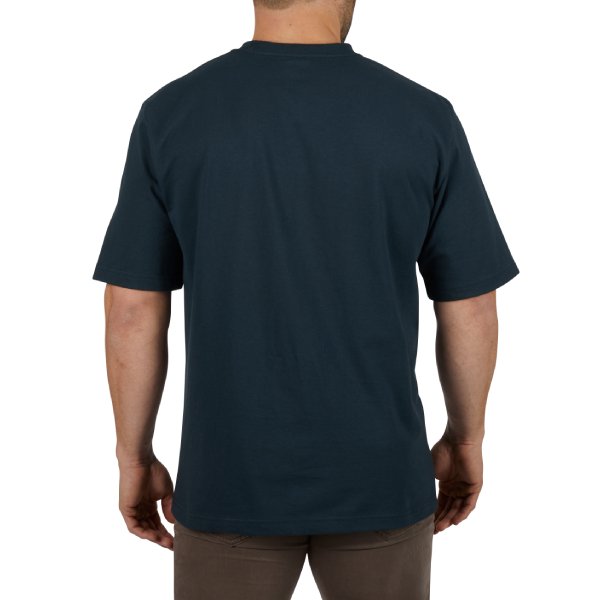 Milwaukee 601BL-L - Heavy Duty Pocket Tee Short Sleeve Blue - L