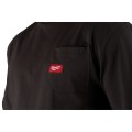 Milwaukee 601B-M - Heavy Duty Pocket Tee Short Sleeve Black - M