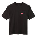 Milwaukee 601B-2X - Heavy Duty Pocket Tee Short Sleeve Black - XXL