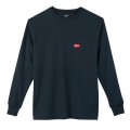 Milwaukee 602BL-2X - Heavy Duty Pocket Tee Long Sleeve Blue - XXL