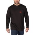 Milwaukee 602B-XL - Heavy Duty Pocket Tee Long Sleeve Black - XL